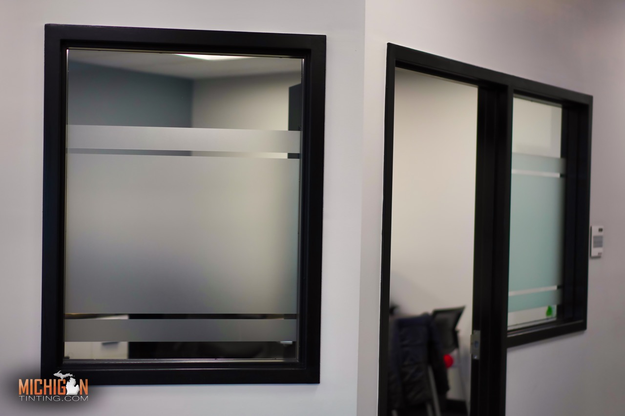 Frosted & Custom window film, Michigan