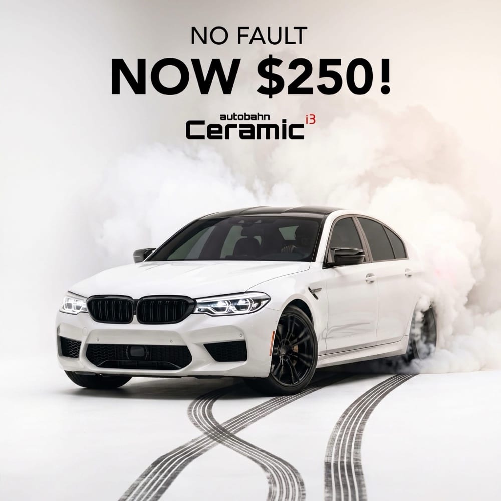 Autobahn No Fault warranty, Ceramic i3 film, up to $250